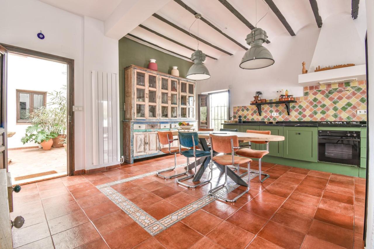 Casa Sol Y Aire - Vakantievilla In Dorp Met Prive Zwembad Pinos del Valle Kültér fotó