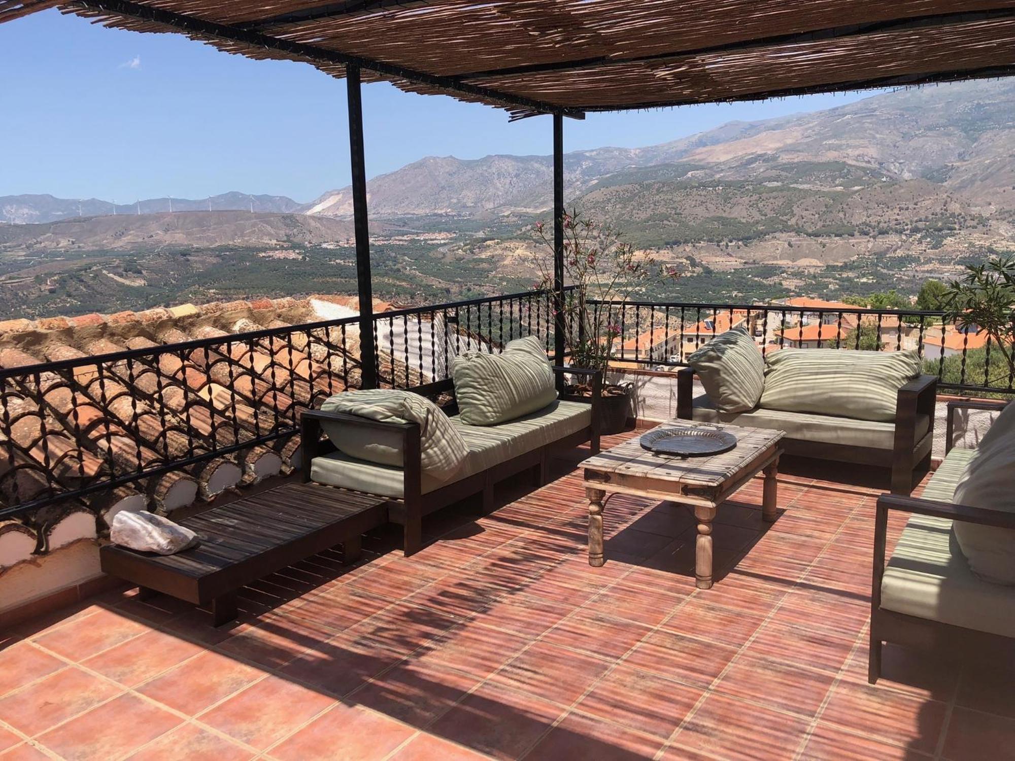 Casa Sol Y Aire - Vakantievilla In Dorp Met Prive Zwembad Pinos del Valle Kültér fotó